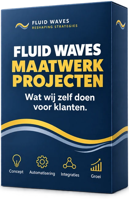 Fluid Waves Maatwerk Projecten — wat wij zelf doen voor klanten